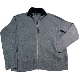 rag & bone Gray Zip Up Sweater